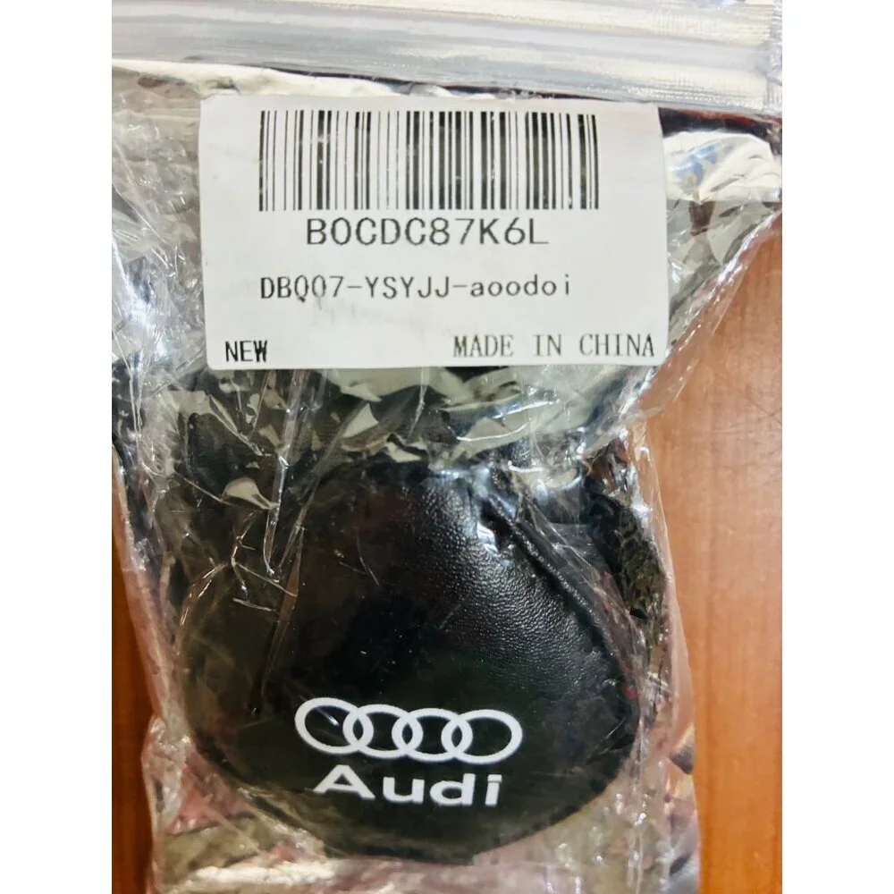 Audi Logo Belt Clip Magnetic Closure Money Clip Black